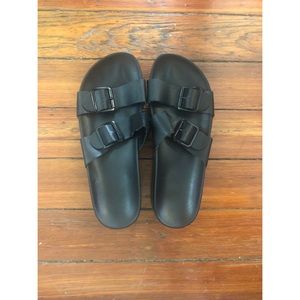 Black Platform Sandal